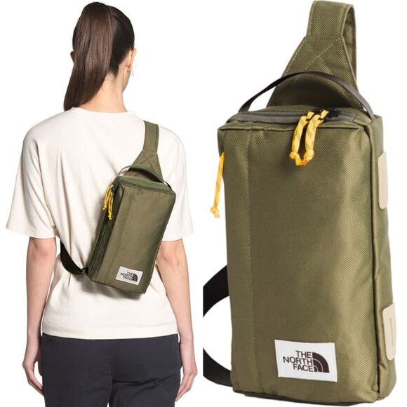 The North Face Field Bag Crossbody Burnt Olive Green New Taupe TNF RARE OG Style - Picture 2 of 13